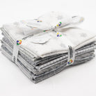 Fat Quarter Bundle Silver 10 Pieces - Nebraska Quilt Company - PC2400177