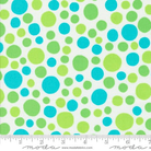 Fiesta Festive Dots Splash Multi - 22476 11 - Moda Fabrics - Nebraska Quilt Company - F09653