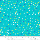 Fiesta Pinata Dots Dots Confetti Lagoon - 22472 24 - Moda Fabrics - Nebraska Quilt Company - F09639
