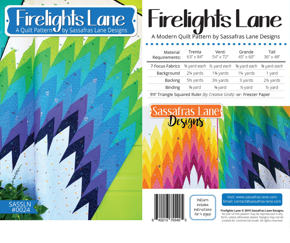 Firelights Lane Quilt Pattern - Nebraska Quilt Company - PUB260462
