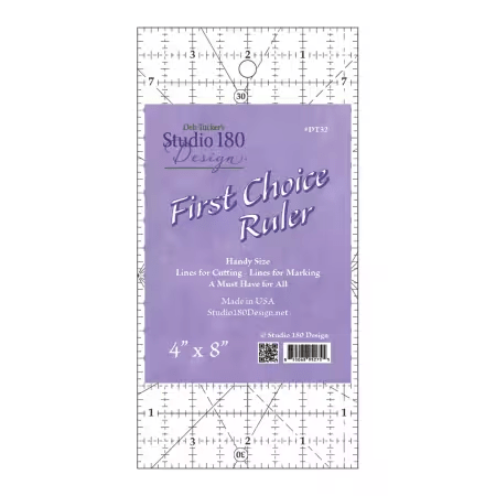 First Choice Ruler 4" x 8" - Nebraska Quilt Company - N261546