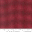 Flannel Gather Hounds Tooth Brick - 49340 20F - Moda Fabrics - Nebraska Quilt Company - F262046