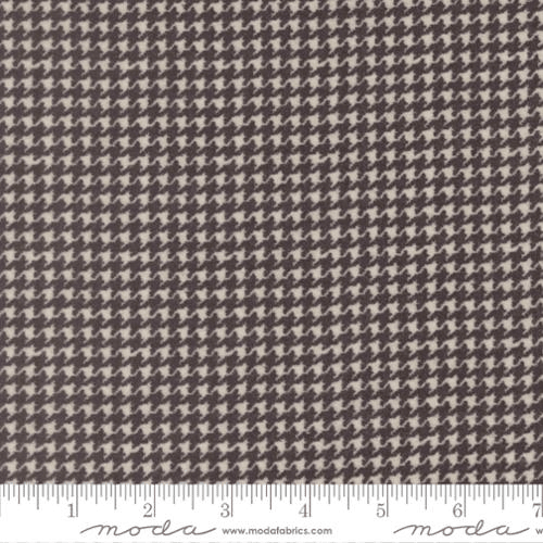Flannel Gather Hounds Tooth Titanium - 49340 26F - Moda Fabrics - Nebraska Quilt Company - F262049