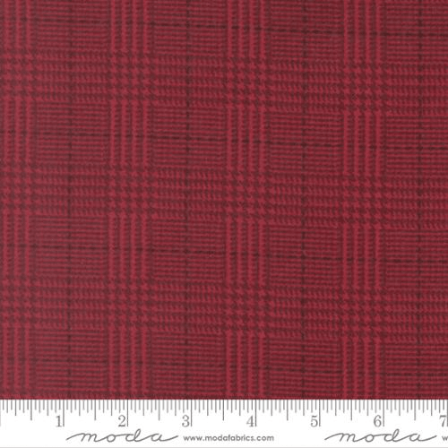Flannel Gather Plaid Basics Brick - 49341 20F - Moda Fabrics - Nebraska Quilt Company - F262016