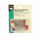 Flat Flower Pins 50ct Multi Color - Nebraska Quilt Company - N10560