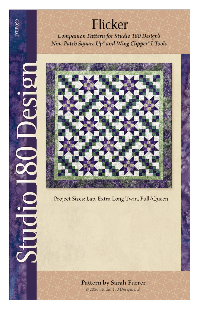 Flicker Quilt Pattern - Nebraska Quilt Company - PUB261080