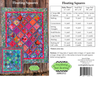 Floating Squares Quilt Pattern - Nebraska Quilt Company - PUB260327