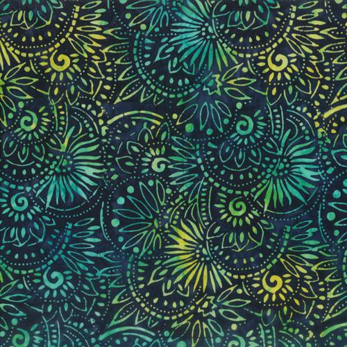 Floral Medalions Multi - 1 Yard Verified - Nebraska Quilt Company - F79601