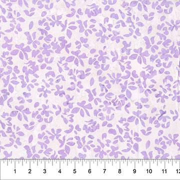 Floral Tapestry Leaf Lilac Purple - 83801 - 81 - Banyan Batiks Studio - Nebraska Quilt Company - F261125