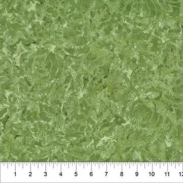 Floral Tapestry Roses Artichoke Green - 83802 - 77 - Banyan Batiks Studio - Nebraska Quilt Company - F261129