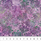 Floral Tapestry Water Lillies Violet Purple - 83800 - 83 - Banyan Batiks Studio - Nebraska Quilt Company - F261121