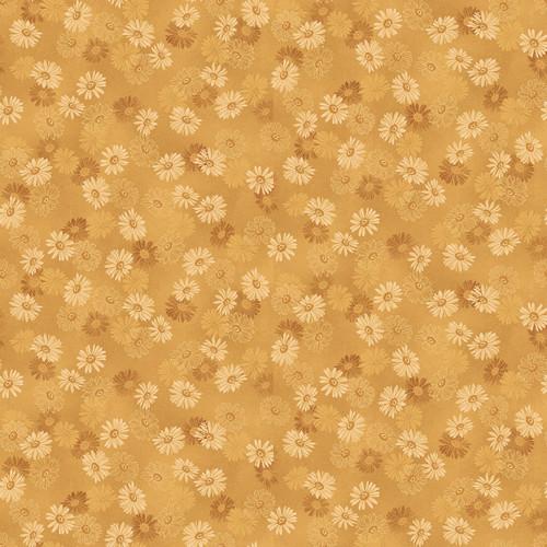 Flossie's Flowers Pressed Daisies Yellow - 3373 - 33 - Henry Glass & Co. - Nebraska Quilt Company - F2401029