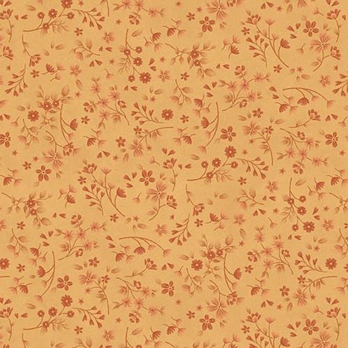 Flossie's Flowers Silhouettes Yellow - 3374 - 33 - Henry Glass & Co. - Nebraska Quilt Company - F2401031