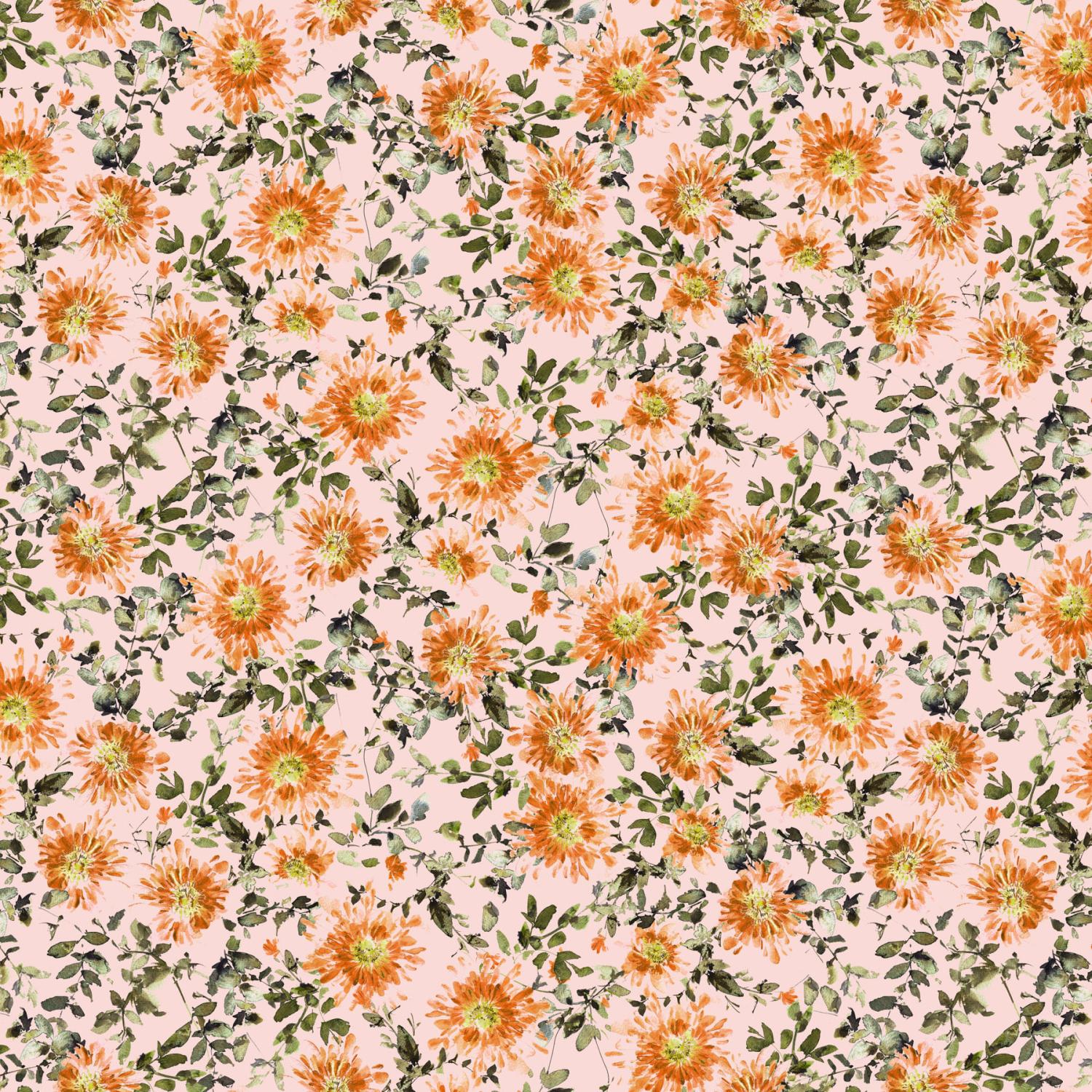 Flourish Large Floral Pink - 91173 - 20 - FIGO Fabrics - Nebraska Quilt Company - Flourish Large Floral Pink - 91173 - 20 - FIGO Fabrics