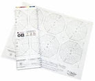 Folded Star Hot Pad Interfacing Template Panel - Nebraska Quilt Company - PAN2401588
