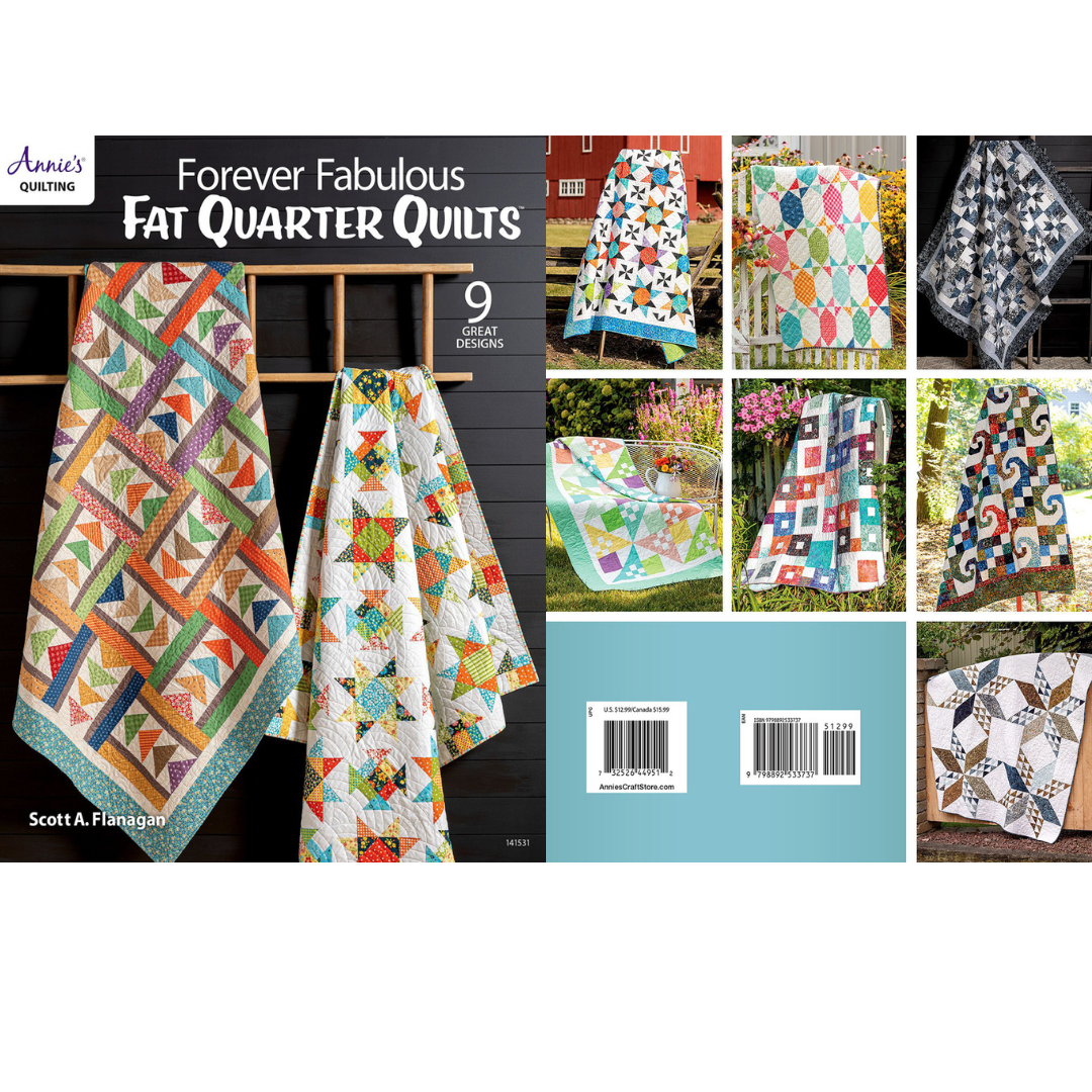Forever Fabulous Fat Quarter Quilts Book - Nebraska Quilt Company - PUB2402913