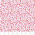 Forever Love Mini Hearts White Multi - DP28670 - 10 - Northcott Fabrics - Nebraska Quilt Company - F251530