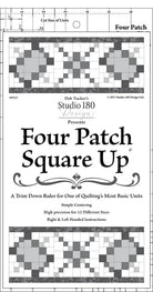 Four Patch Square Up Ruler - Nebraska Quilt Company - N2402593