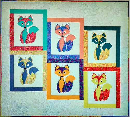 Fox about Town Pattern - Nebraska Quilt Company - PUB2501979