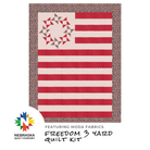 Freedom 3 Yard Quilt Kit Featuring Moda Fabrics - Nebraska Quilt Company - K261179