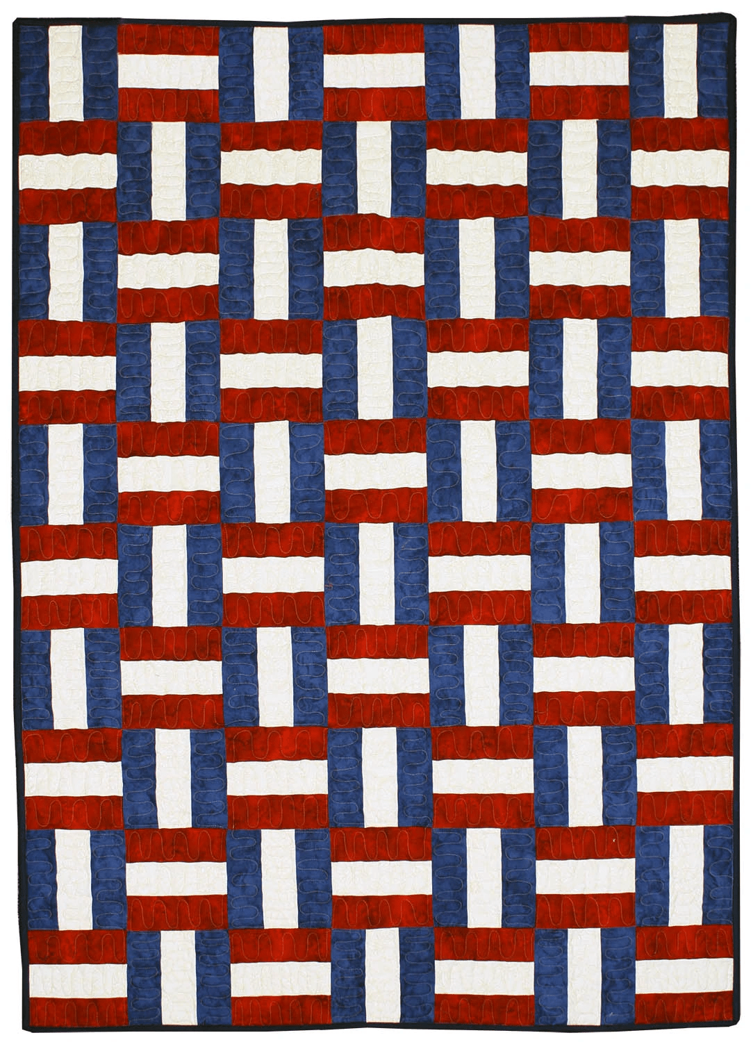 Freedom Ribbons Quilt Pattern - Nebraska Quilt Company - PUB260737