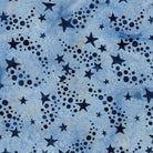 Freedom Rings Shooting Stars Blue Bluebelle - 622503505 - Island Batik - Nebraska Quilt Company - F260969