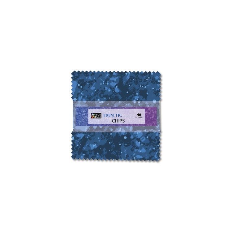 Frenetic 5" Squares Multi 42 Pieces - Nebraska Quilt Company - Frenetic 5" Squares Multi 42 Pieces