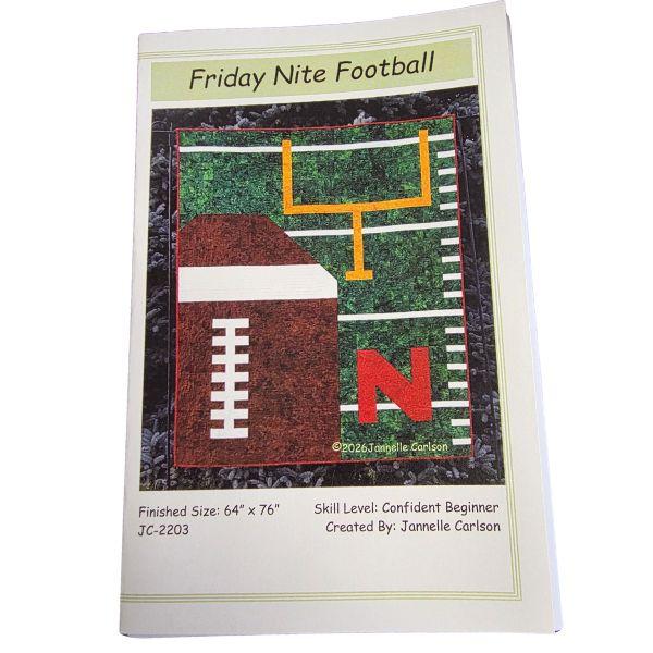 Friday Nite Football Quilt Pattern - Nebraska Quilt Company - PUB261749