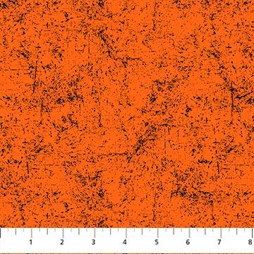 Frightful Weathered Orange - Nebraska Quilt Company - F04444