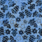 Frosted Wishes Christmas Cookies Blue Powder Blue - 122506520 - Island Batik - Nebraska Quilt Company - F261020