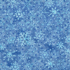 Frosted Wishes Snowflakes Blue Harbor - 122502555 - Island Batik - Nebraska Quilt Company - F261017