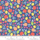 Fruit Salad Fruit Cup Cobalt Blue - 29242 24 - Moda Fabrics - Nebraska Quilt Company - F260913