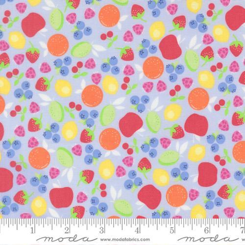Fruit Salad Fruit Cup Light Blue - 29242 22 - Moda Fabrics - Nebraska Quilt Company - F260912