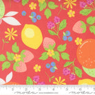Fruit Salad Fruits Flamingo Red - 29240 12 - Moda Fabrics - Nebraska Quilt Company - F260907
