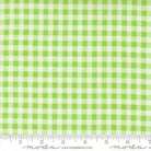 Fruit Salad Gingham Checks and Plaids Lime Green - 29245 19 - Moda Fabrics - Nebraska Quilt Company - F260923
