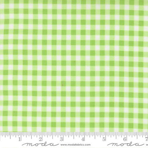Fruit Salad Gingham Checks and Plaids Lime Green - 29245 19 - Moda Fabrics - Nebraska Quilt Company - F260923