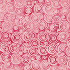 Fusion Circle in Circle Pink Punch - 122437155 - Island Batik - Nebraska Quilt Company - F250171