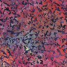 Fusion Grunge Texture Multi Red Blue Dusty - 122436817 - Island Batik - Nebraska Quilt Company - F250169