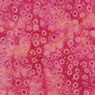 Fusion Round and Round Red Coral - 122441335 - Island Batik - Nebraska Quilt Company - F250183