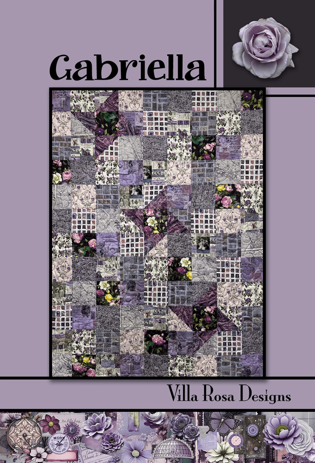 Gabriella Quilt Pattern - Nebraska Quilt Company - PUB260181
