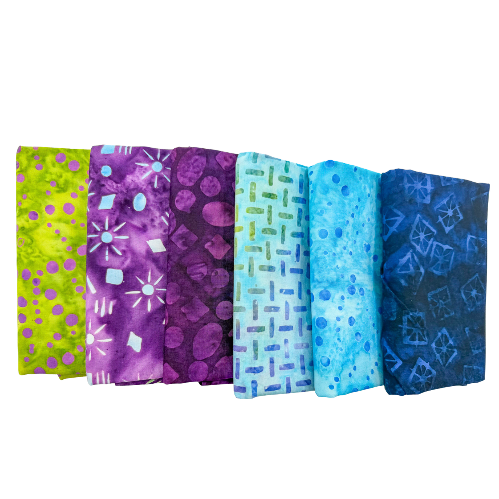 Garden Gate Half Yard Bundle Multi 6 Pieces - Nebraska Quilt Company - PC260741