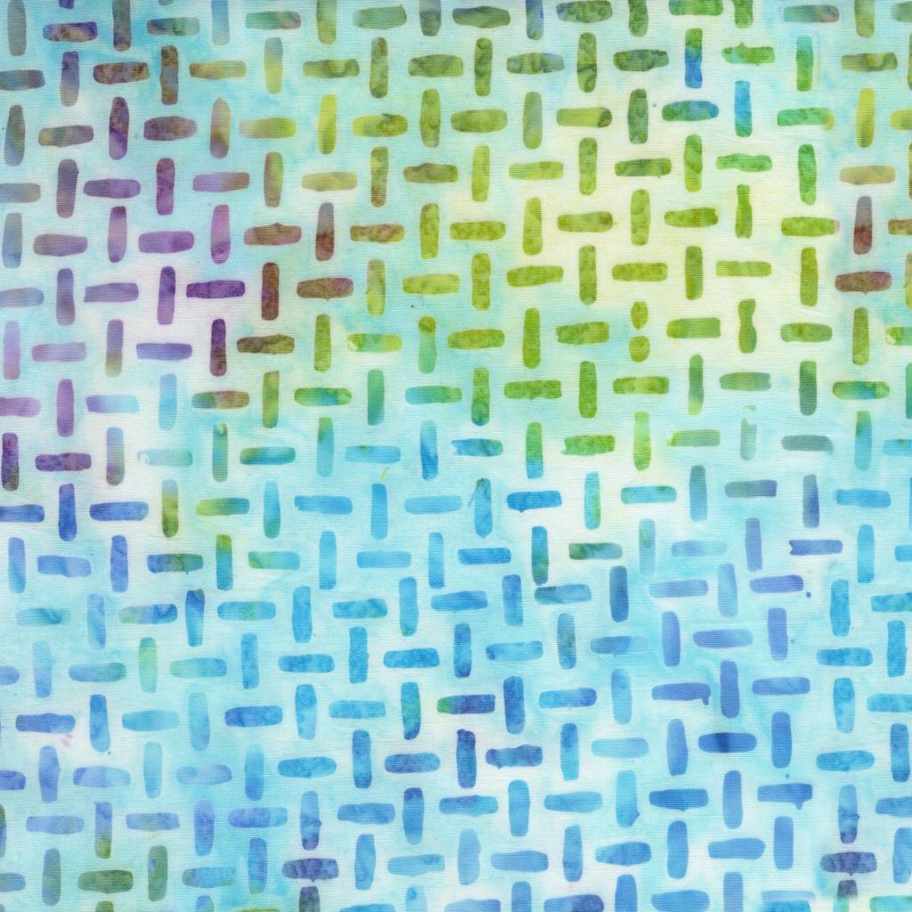 Garden Gate Path Multi Pink Yellow Blue Moonstone - 412503800 - Island Batik - Nebraska Quilt Company - F260399