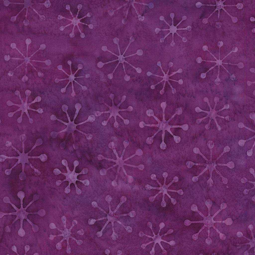 Garden Gate Sundial Purple Jelly - 412506430 - Island Batik - Nebraska Quilt Company - F260409