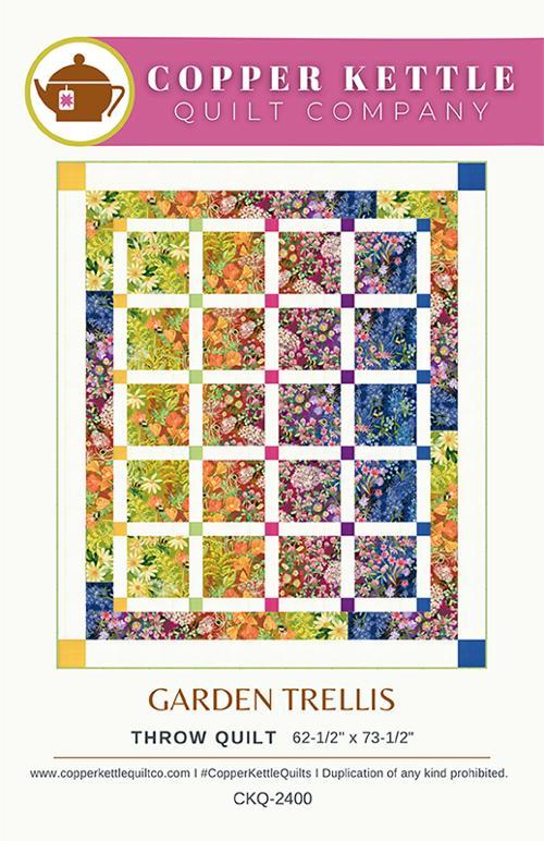 Garden Trellis Quilt Pattern - Nebraska Quilt Company - PUB250867