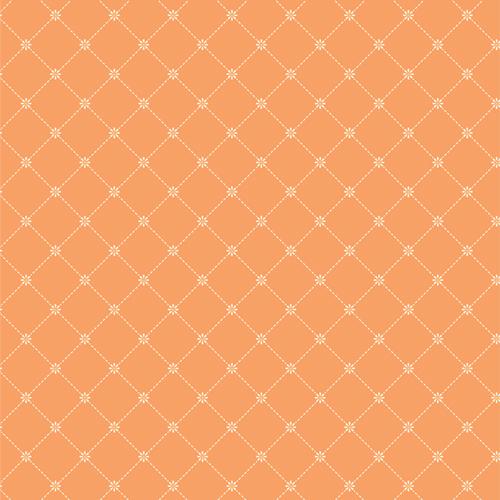 Gardenista Garden Gate Orange - CUR8 - GA - 507 - Art Gallery Fabrics - Nebraska Quilt Company - F251675