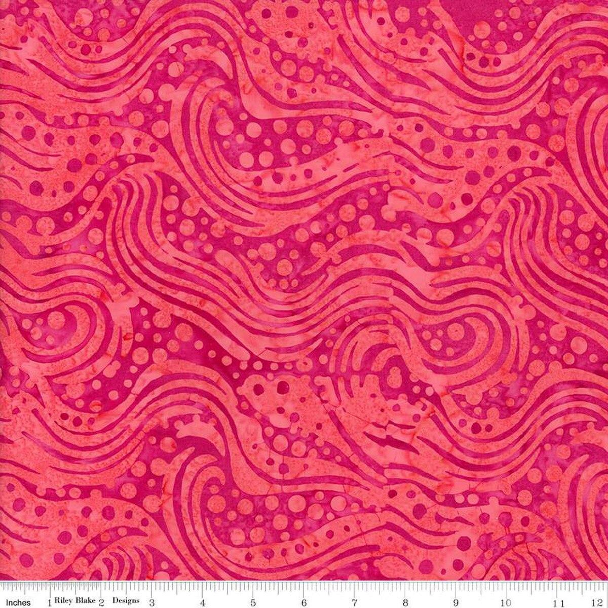 Geometric Splash Curves & Dots Tulip Time - BT23203 - 205 - Riley Blake Designs - Nebraska Quilt Company - F2401687