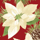 Glad Tidings Poinsetta Red - 1 Yard Left - Verified! - Nebraska Quilt Company - F83167