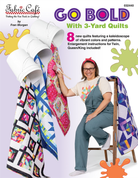 Go Bold with 3 - Yard Quilts Book - Nebraska Quilt Company - PUB2402581