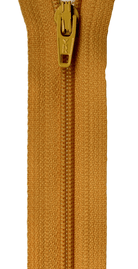 Gold 14" Zipper - Nebraska Quilt Company - N14654