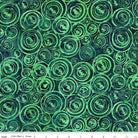 Good Vibrations Circles Denim Bijou Green Blue - BT23312 - 305 - Riley Blake Designs - Nebraska Quilt Company - F2402384